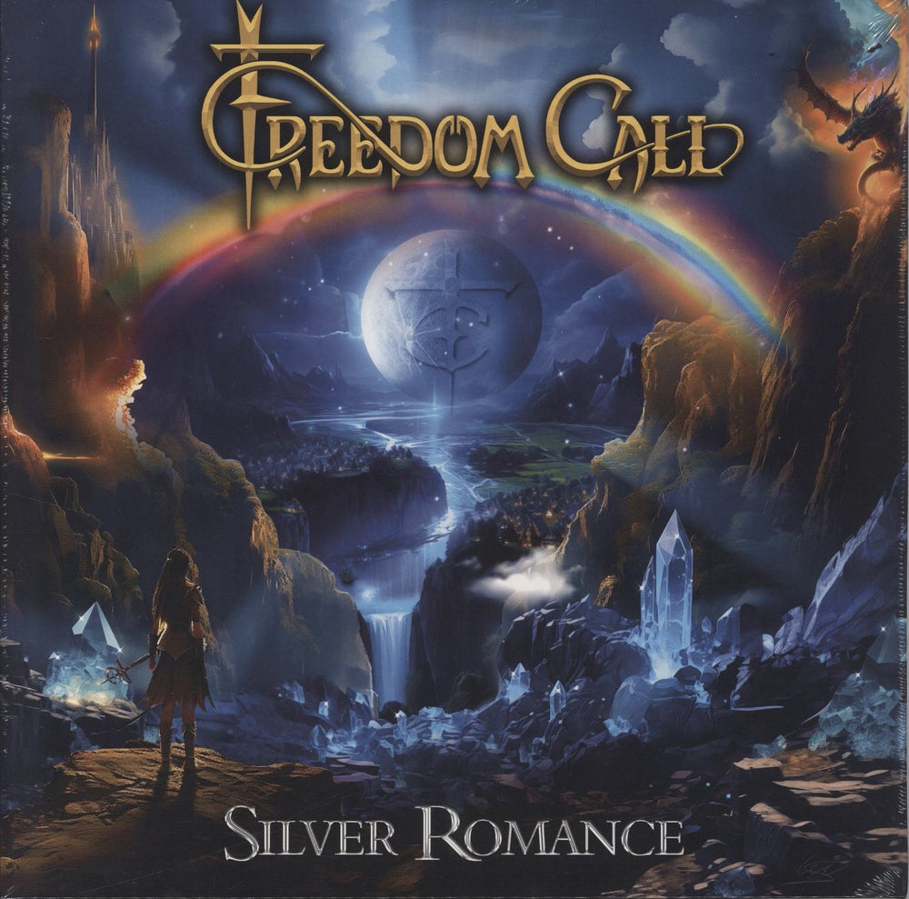 Freedom Call Silver Romance - Clear Vinyl - Sealed UK 2-LP vinyl record set (Double LP Album) SPV2491612LP