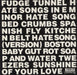 Fudge Tunnel Hate Songs In E Minor + 7" - EX UK vinyl LP album (LP record)