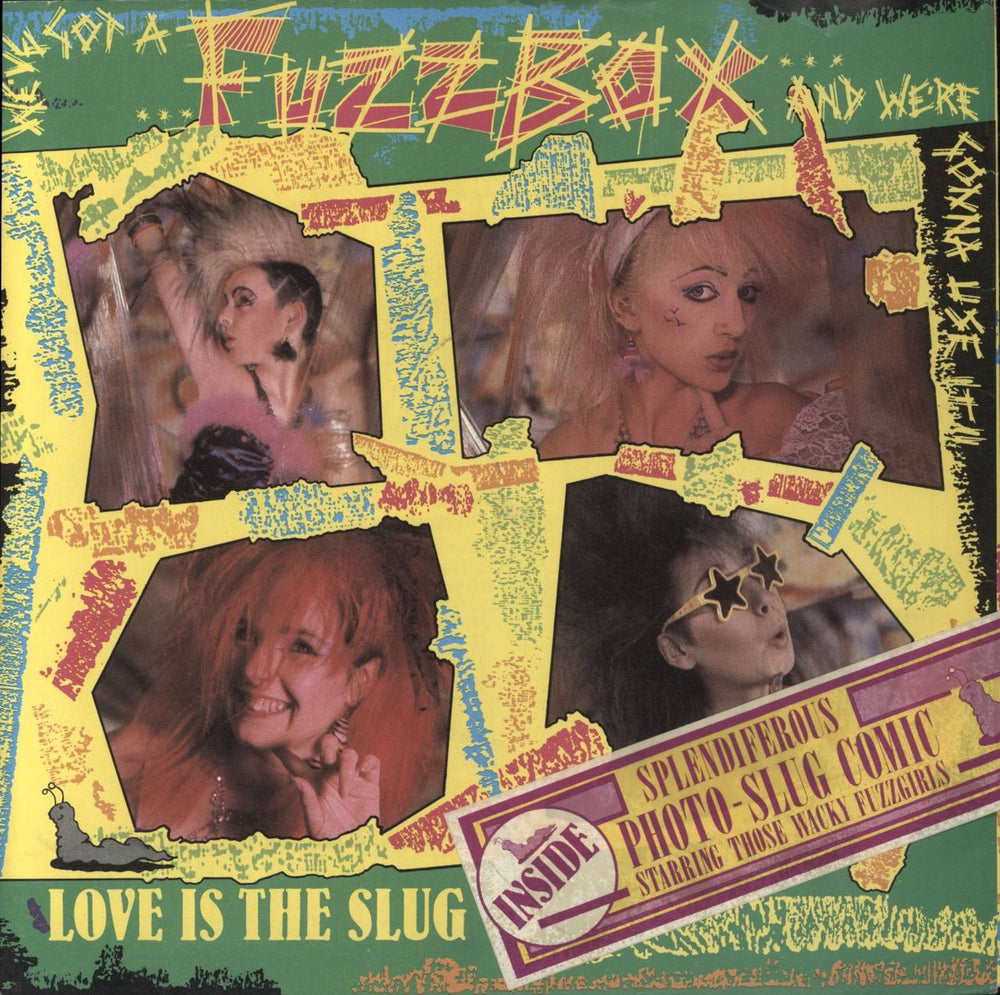 Fuzzbox Love Is The Slug UK 7" vinyl single (7 inch record / 45) UGH14N