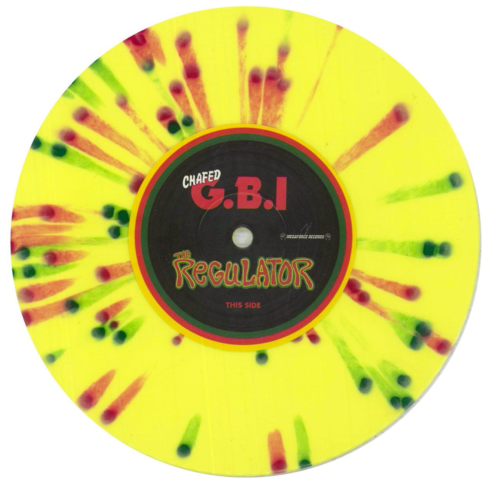 G.B.I. (Grohl / Benante / Ian) The Regulator - Yellow, Green & Red Splatter Vinyl - RSD 2024 UK 7" vinyl single (7 inch record / 45) 6AC07TH838950