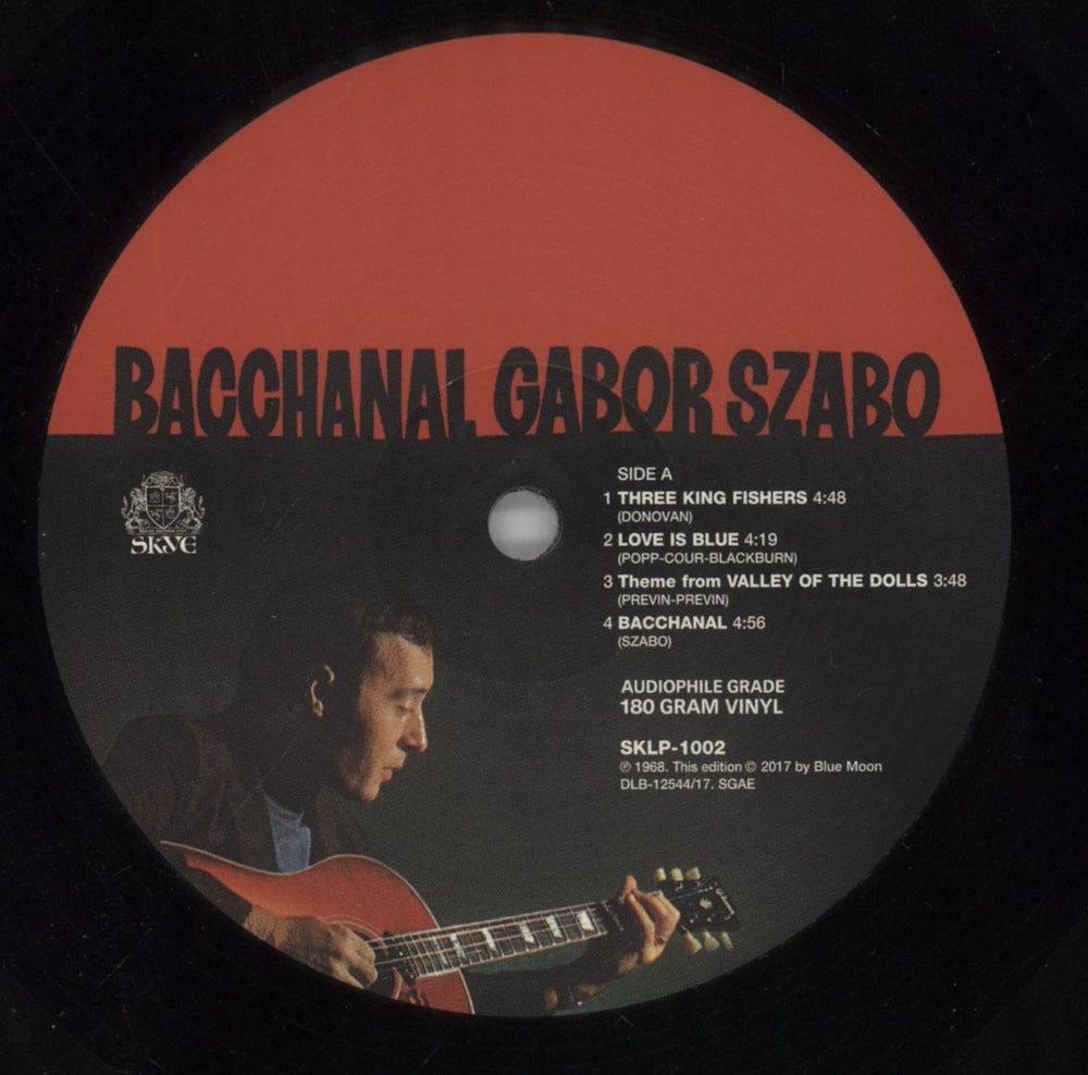 Gabor Szabo Bacchanal Spanish vinyl LP album (LP record) GFWLPBA850953