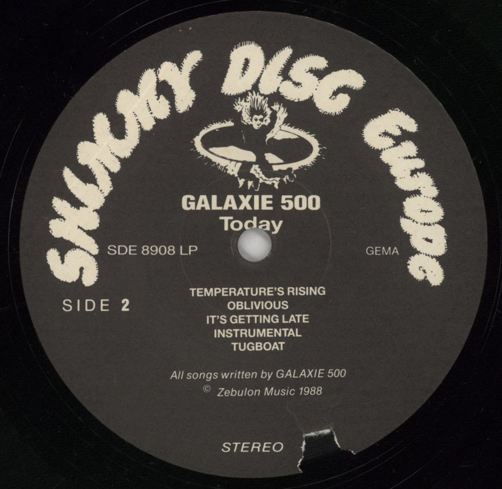 Galaxie 500 Today - EX German vinyl LP album (LP record)