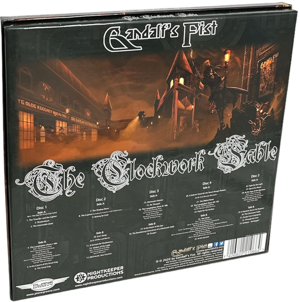 Gandalf's Fist The Clockwork Fable UK Vinyl Box Set