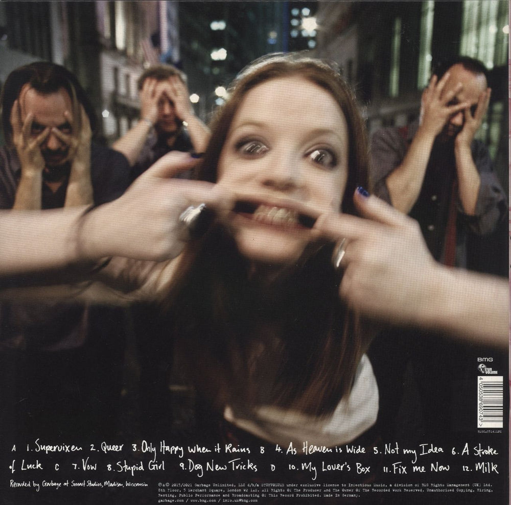 Garbage Garbage - NAD2021 - Pink Vinyl UK 2-LP vinyl record set (Double LP Album) 4050538690743