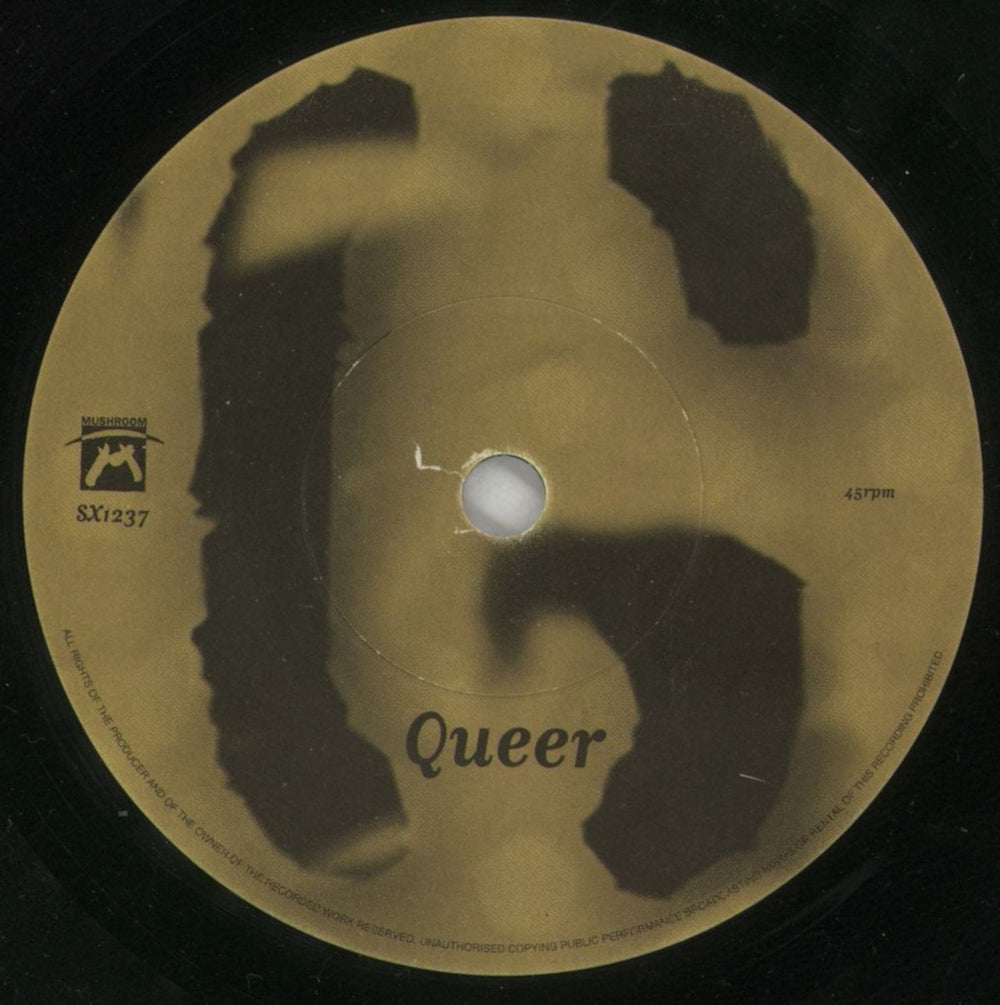 Garbage Queer + Plastic Case UK 7" vinyl single (7 inch record / 45) GBG07QU62664