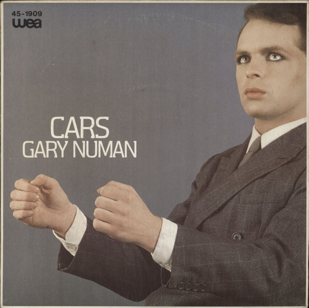 Gary Numan Cars Spanish 7" vinyl single (7 inch record / 45) 45-1909