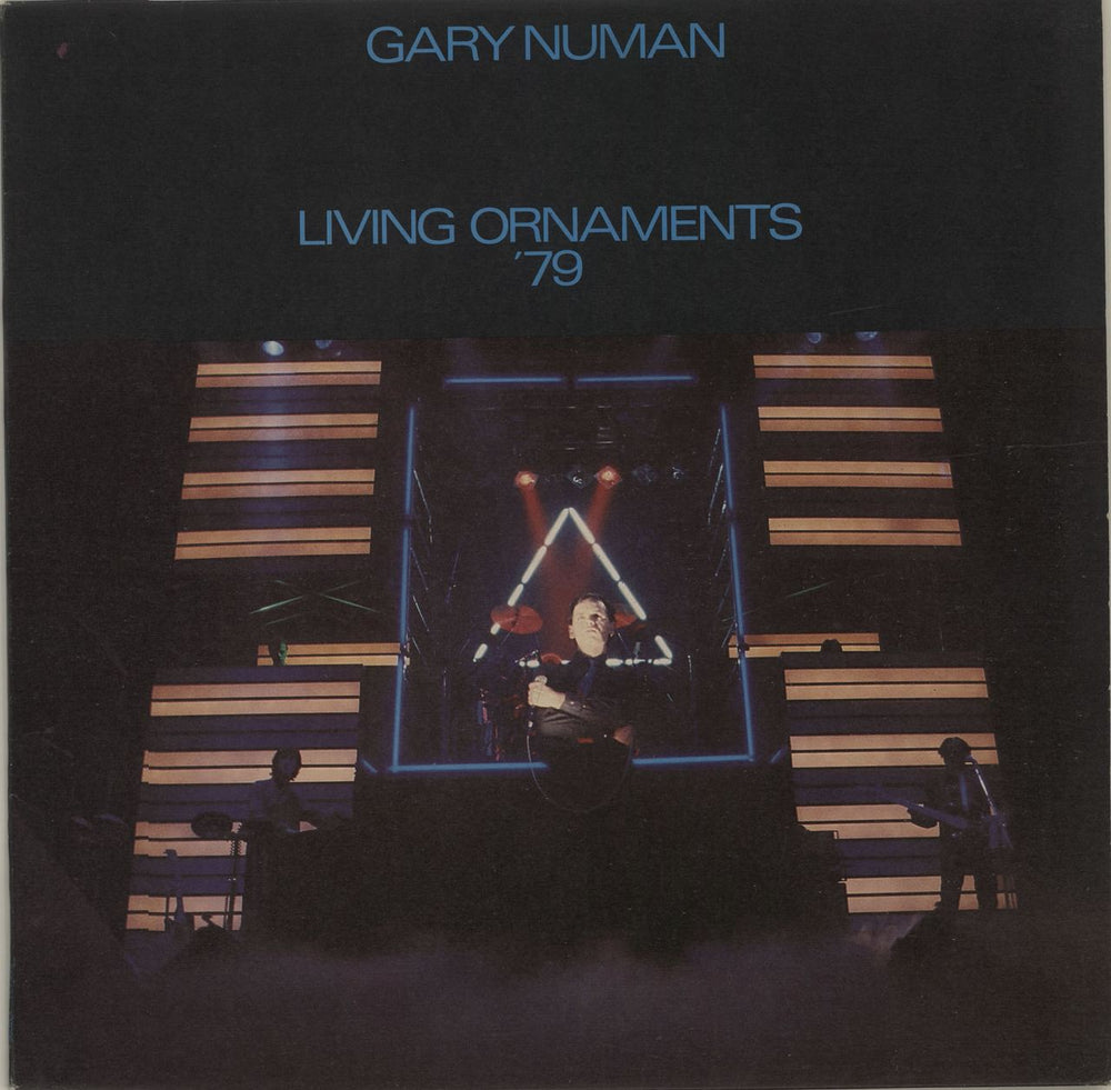 Gary Numan Living Ornaments '79 UK vinyl LP album (LP record) BEGA24