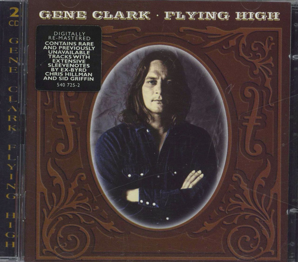 Gene Clark Flying High UK 2 CD album set (Double CD) 540725-2
