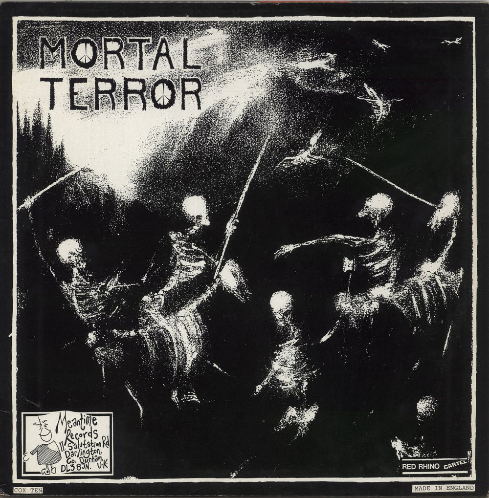 Generic Generic / Mortal Terror UK vinyl LP album (LP record) COXTEN