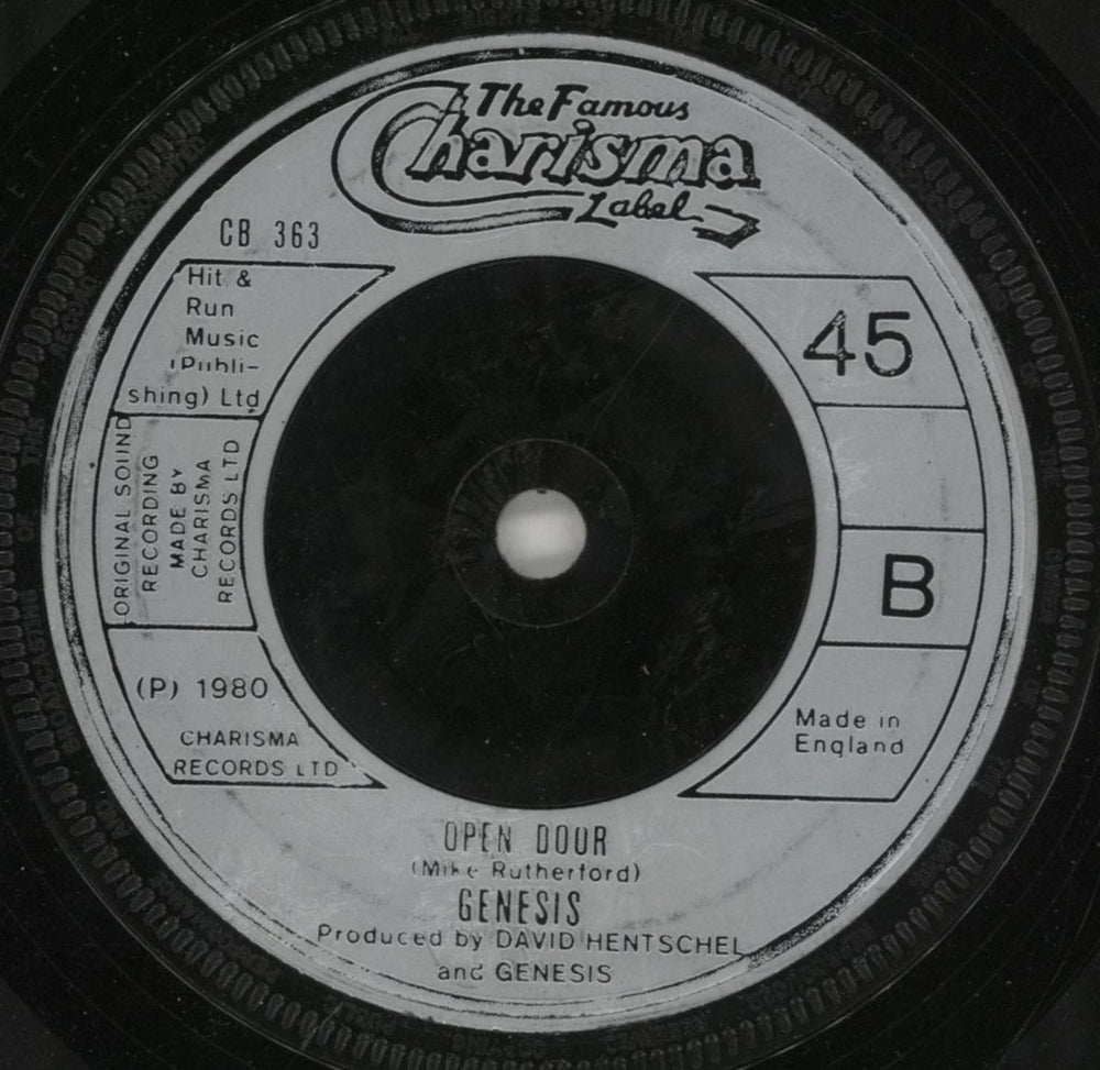 Genesis Duchess UK 7" vinyl single (7 inch record / 45)