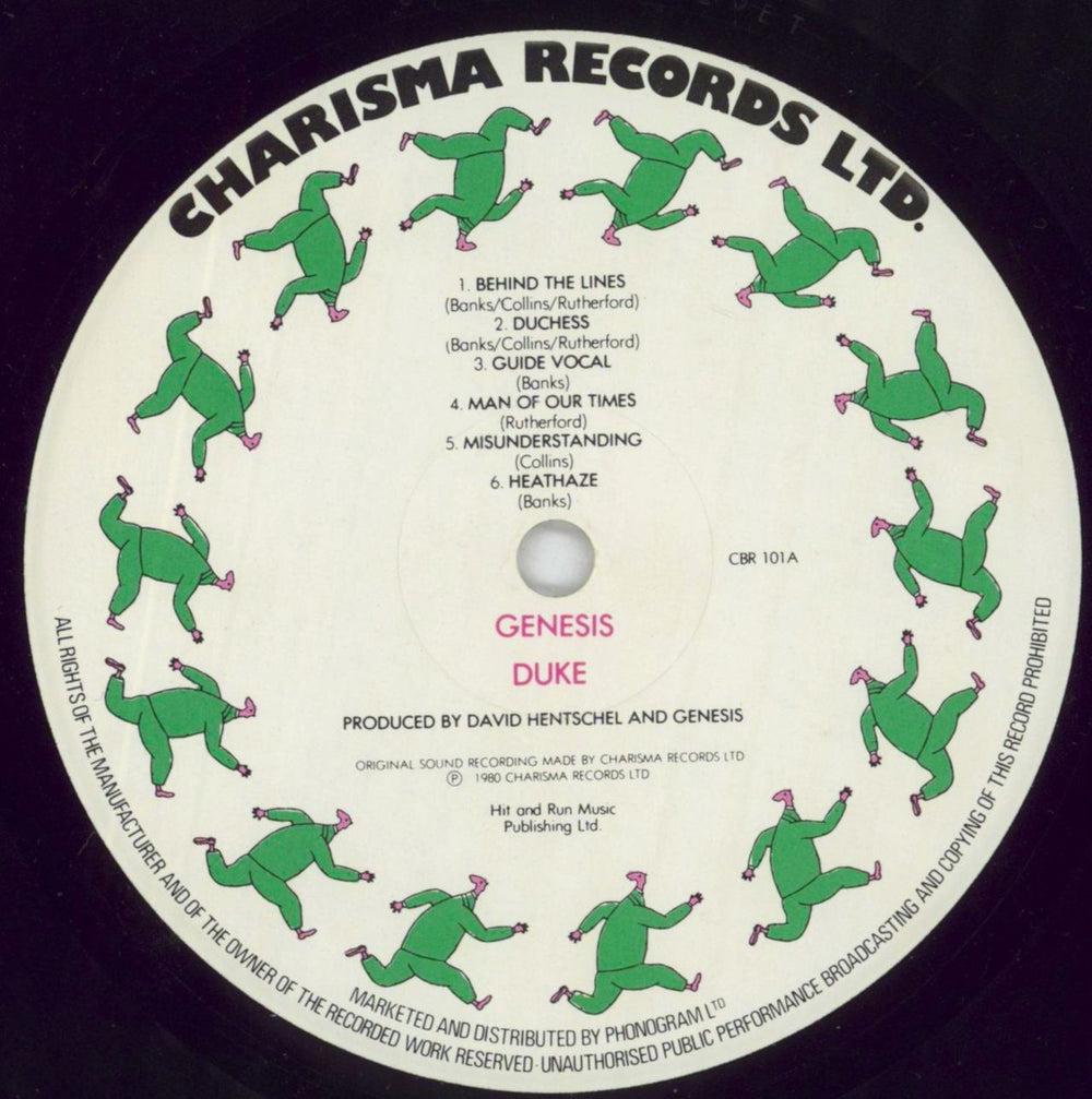 Genesis Duke - EX UK vinyl LP album (LP record) GENLPDU316798