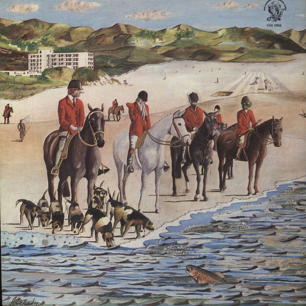 Genesis Foxtrot - 1st - VG + Inner UK vinyl LP album (LP record)