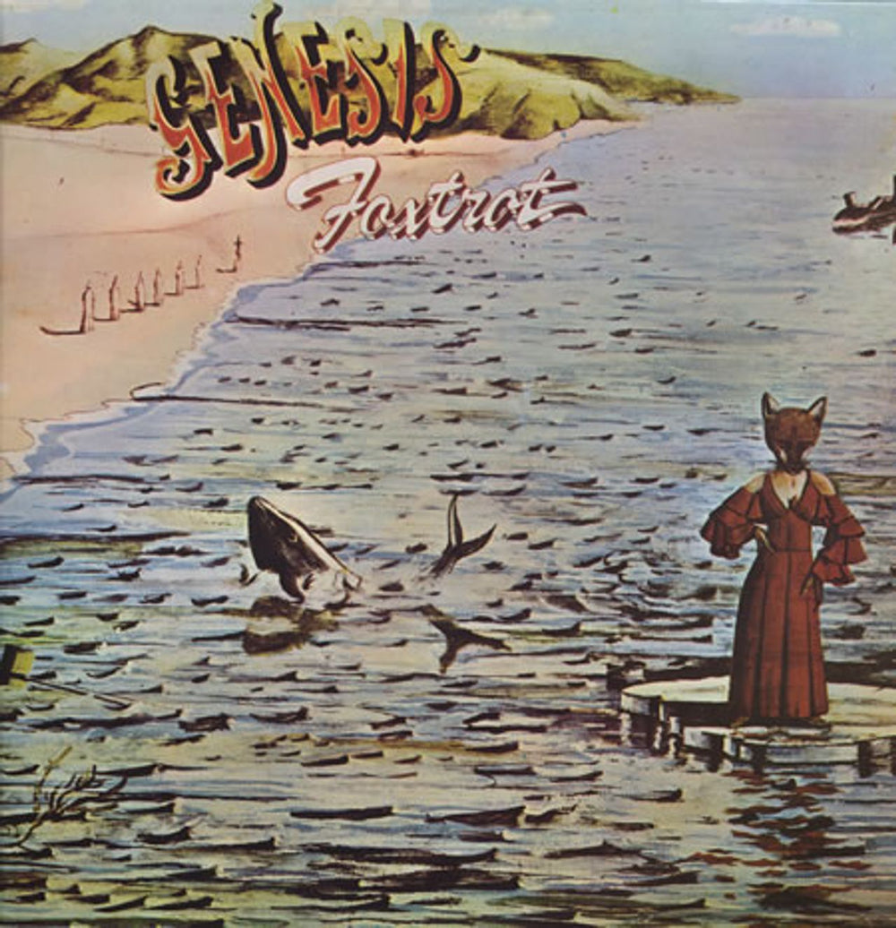 Genesis Foxtrot - EX Portugese vinyl LP album (LP record) 6369922