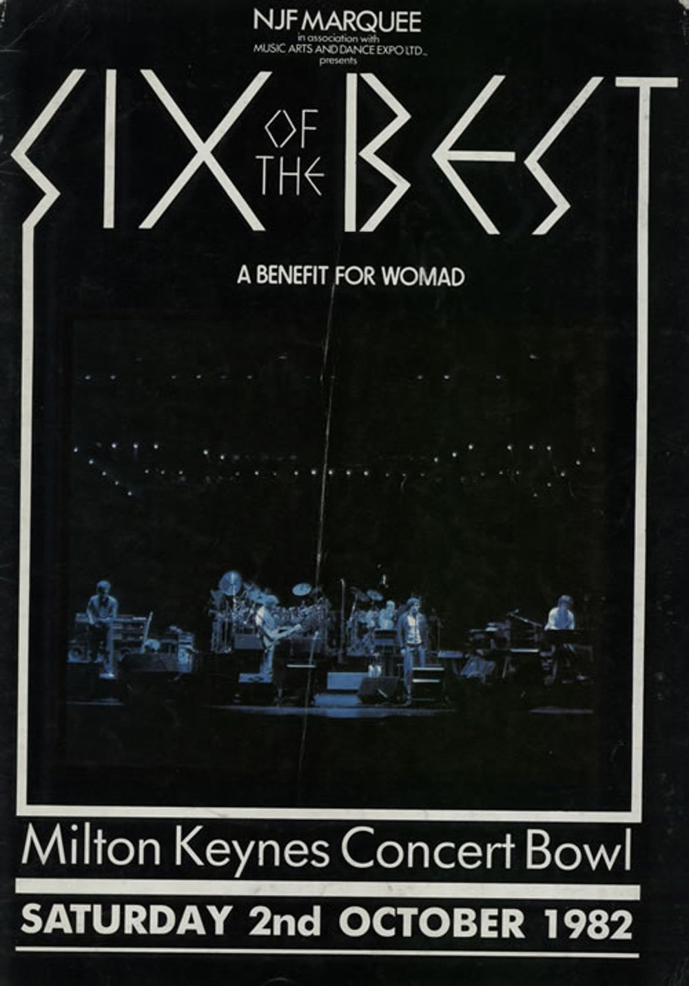 Genesis Six Of The Best Tour Programme UK tour programme PROGRAMME