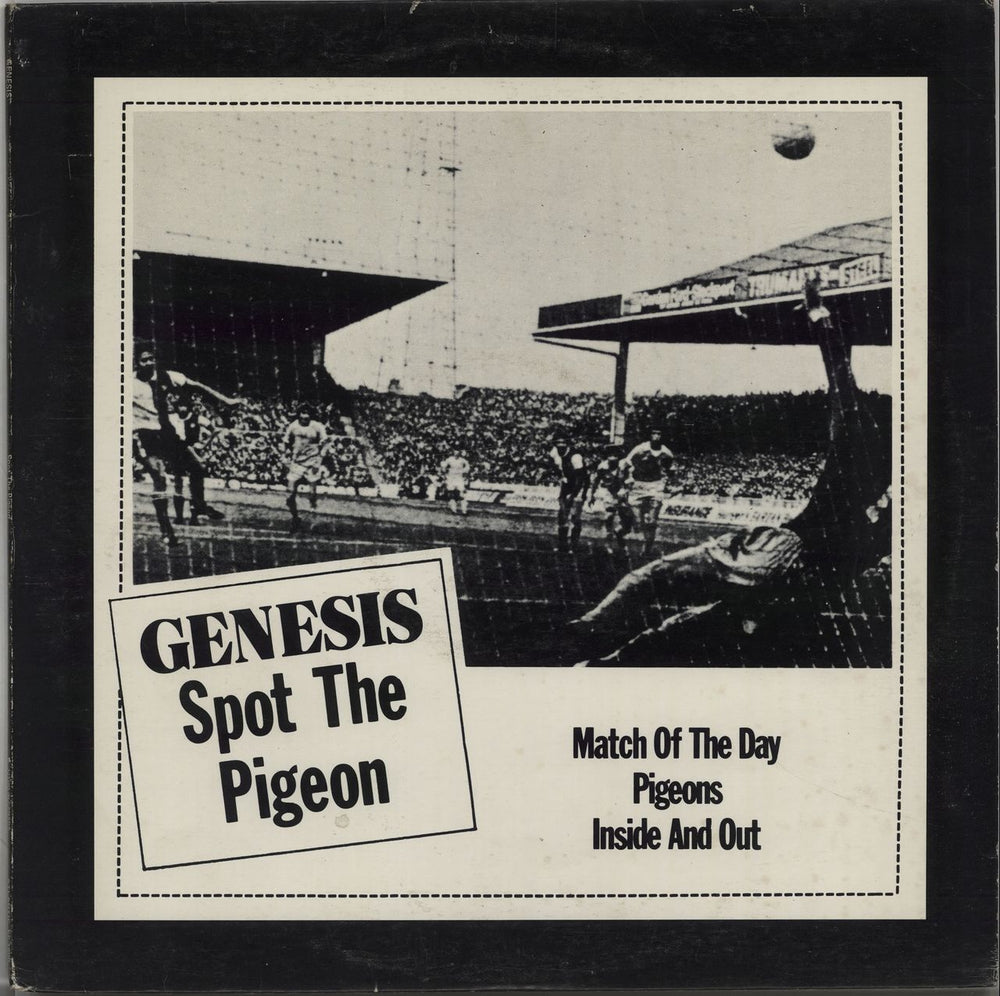 Genesis Spot The Pigeon EP - Blue Vinyl Canadian 12" vinyl single (12 inch record / Maxi-single) EP1800