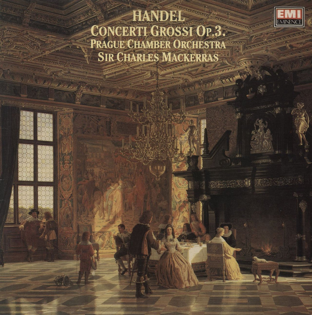 George Frideric Handel Handel Concerti Grossi Opus 3 UK vinyl LP album (LP record) EMX4120861