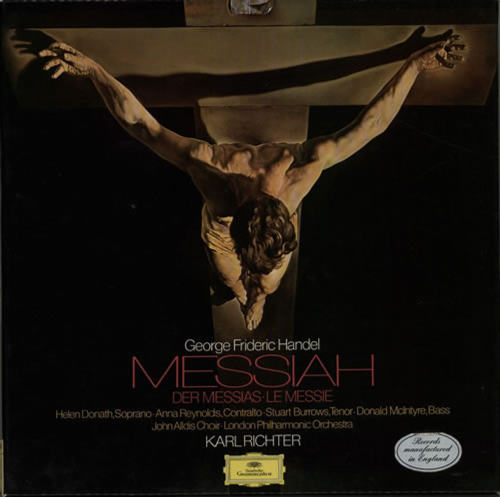 George Frideric Handel Messiah UK Vinyl Box Set 2720069