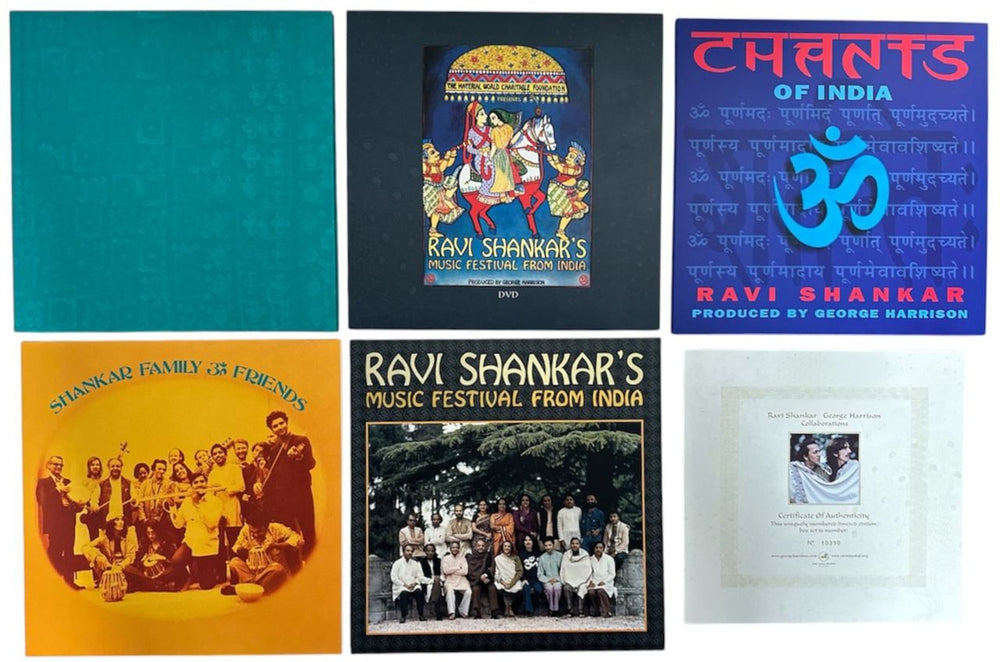 George Harrison Collaborations - EX UK CD Album Box Set GHADXCO859646