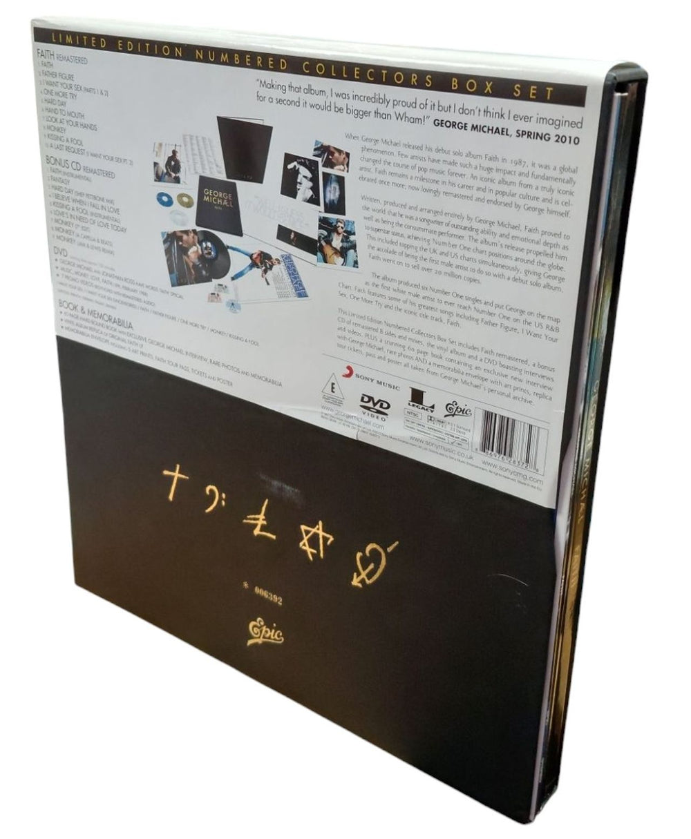 George Michael Faith - Deluxe Edition UK CD Album Box Set