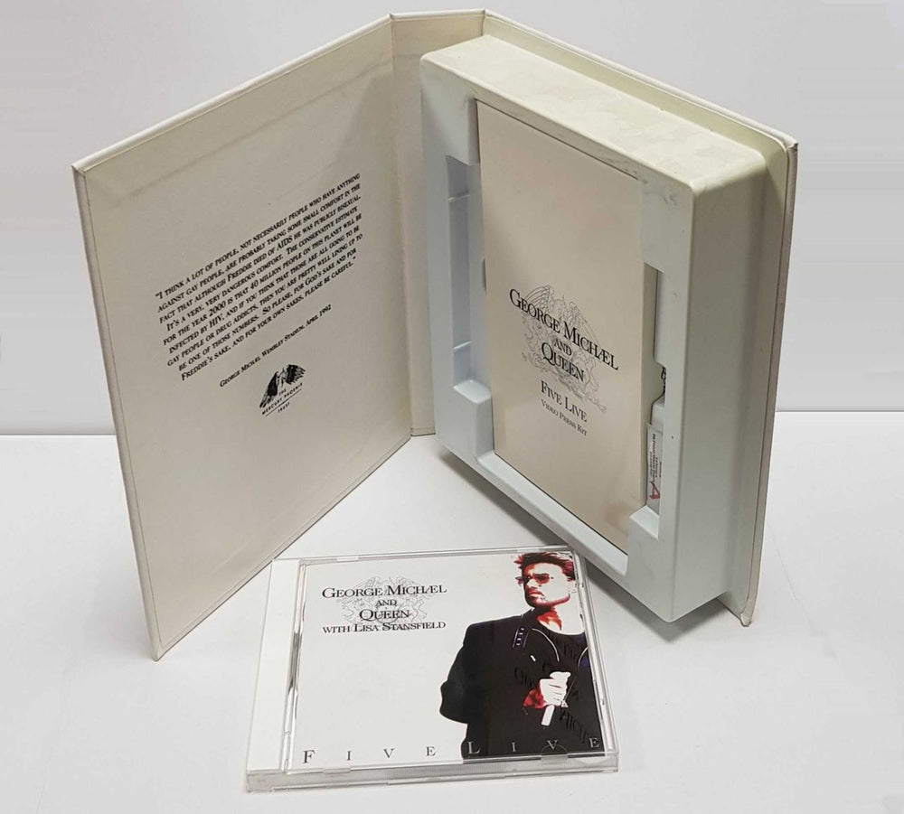 George Michael Five Live - Box Set - Sealed US Promo box set GEOBXFI17464