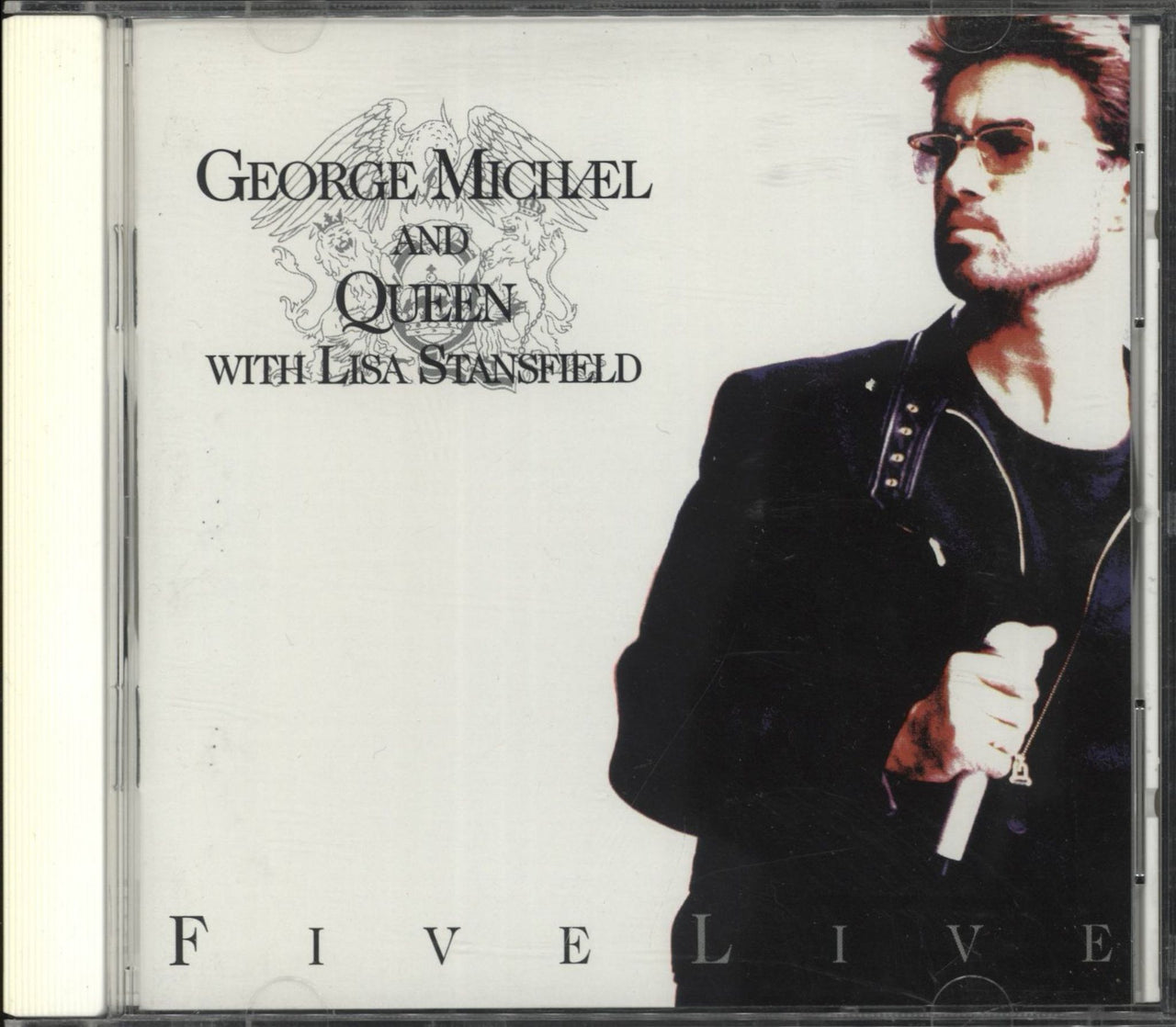 George Michael Five Live US CD single (CD5 / 5") HR-61479-2