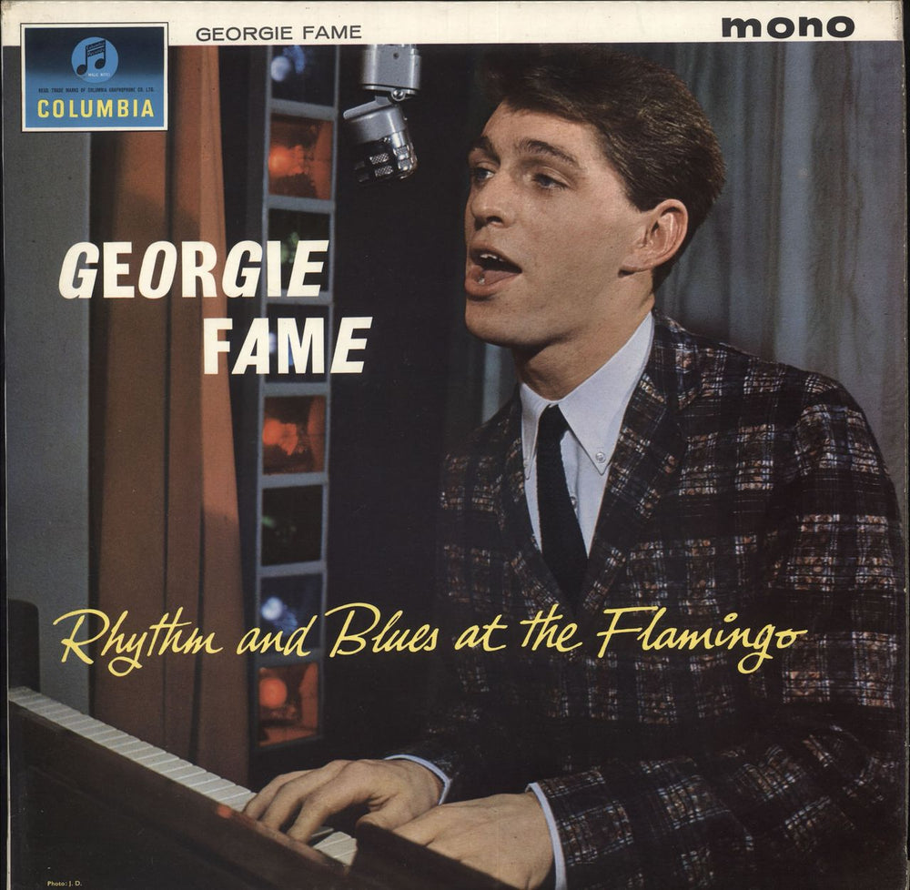 Georgie Fame Rhythm And Blues At The Flamingo UK vinyl LP album (LP record) 33SX1599