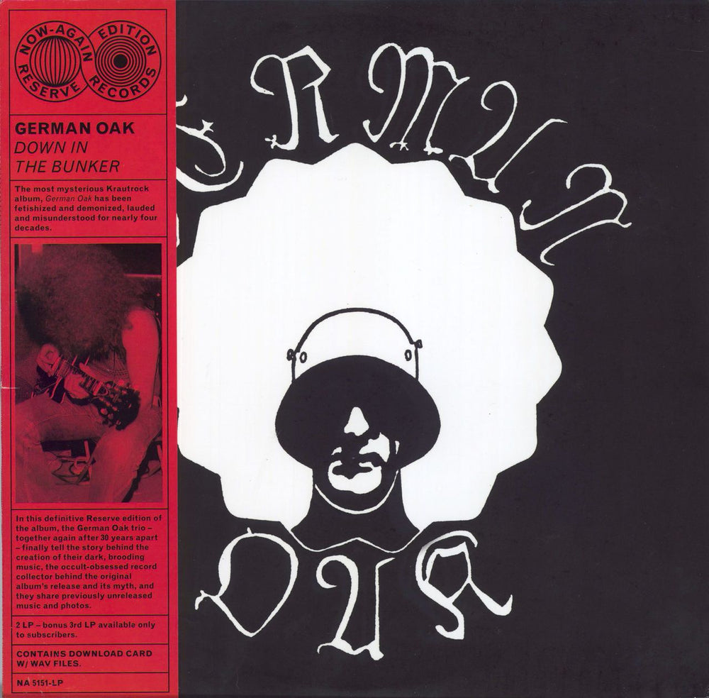 German Oak Down In The Bunker US 2-LP vinyl record set (Double LP Album) NA5151