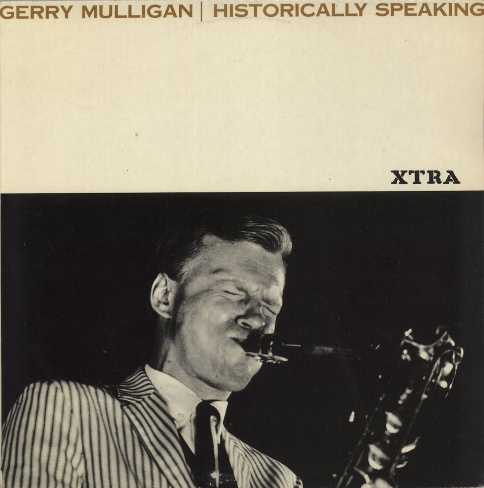 Gerry Mulligan Historically Speaking UK vinyl LP album (LP record) 5009