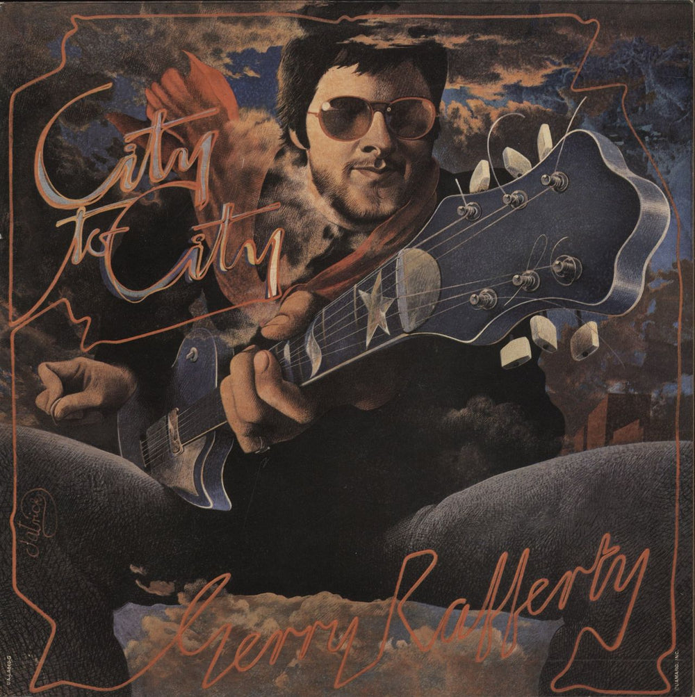 Gerry Rafferty City To City US vinyl LP album (LP record) UA-LA840-G