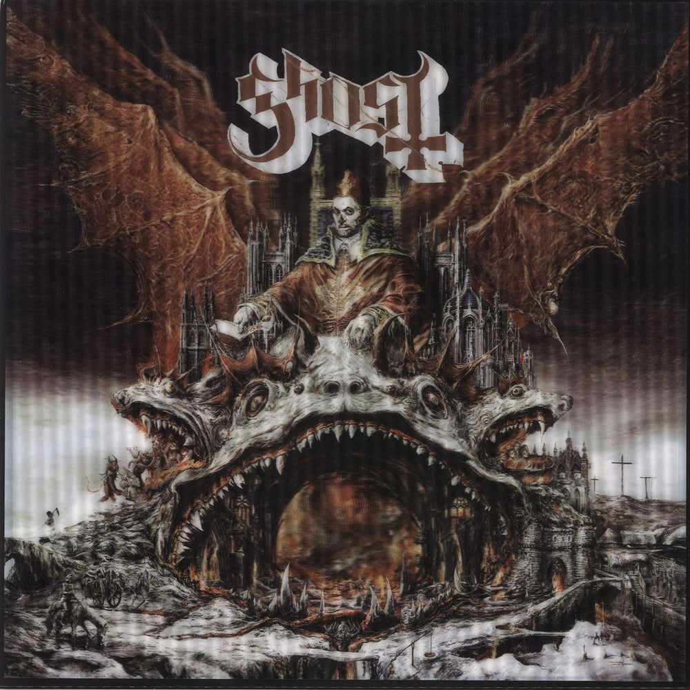 Ghost (Swedish) Prequelle - Red Smoke Vinyl US vinyl LP album (LP record) LVR00400