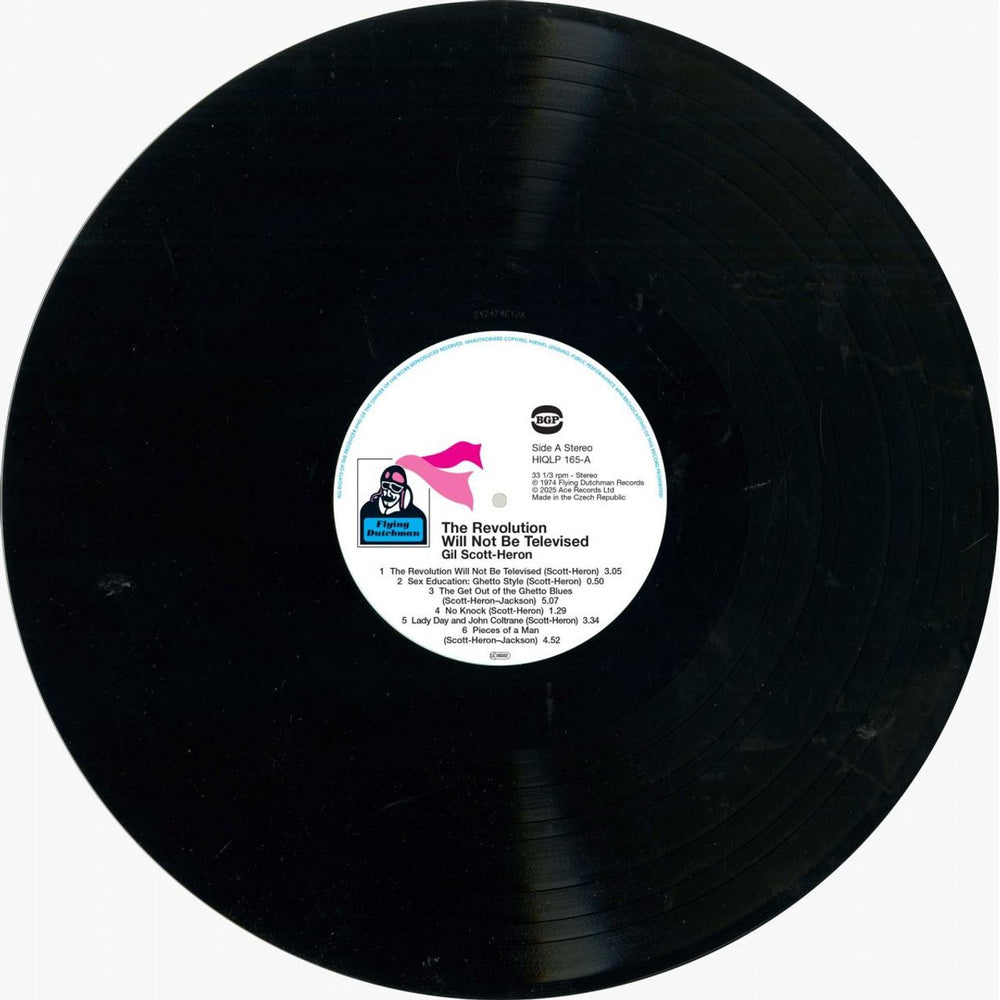 Gil Scott-Heron The Revolution Will Not Be Televised - 180 Gram Black Vinyl - Sealed UK vinyl LP album (LP record) 2025