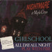 Girlschool Nightmare At Maple Cross: All Day All Night / Play With Fire - Autographed Spanish 7" vinyl single (7 inch record / 45) A-10.1188