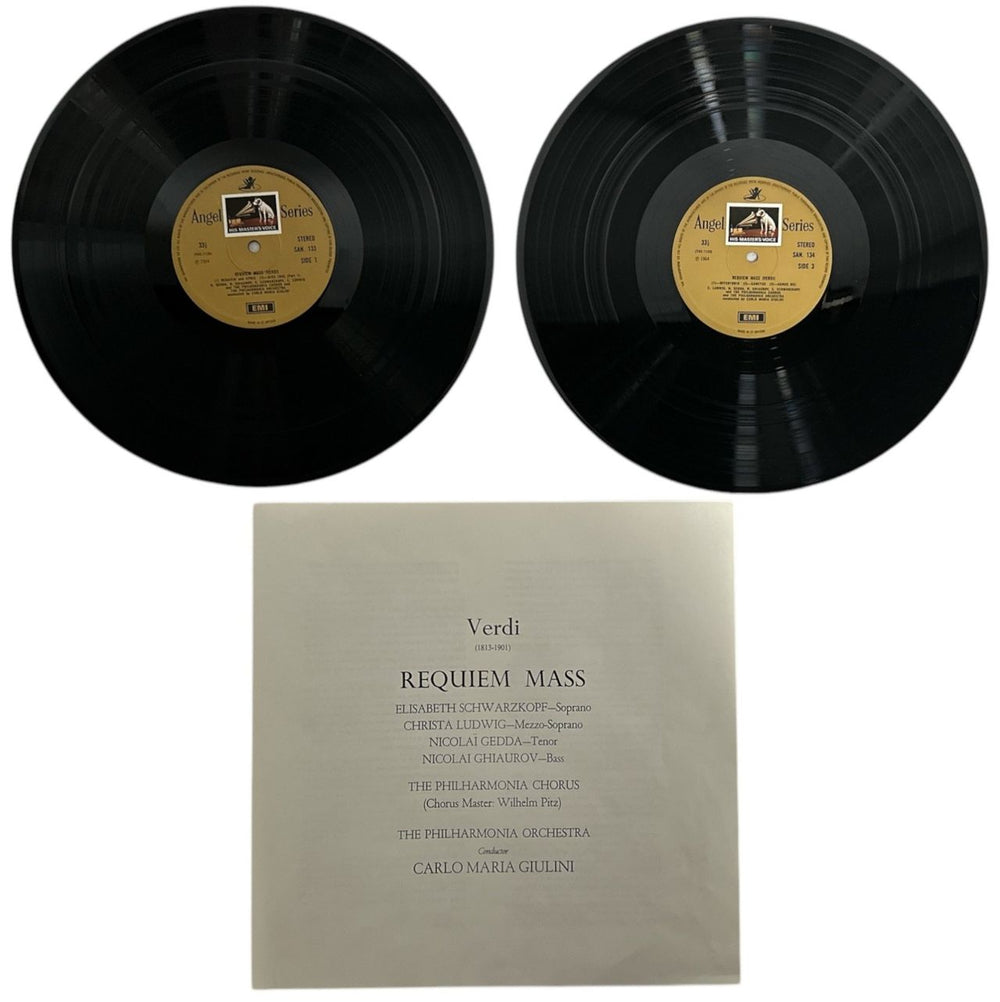 Giuseppe Verdi Requiem UK Vinyl Box Set VBOVXRE854149