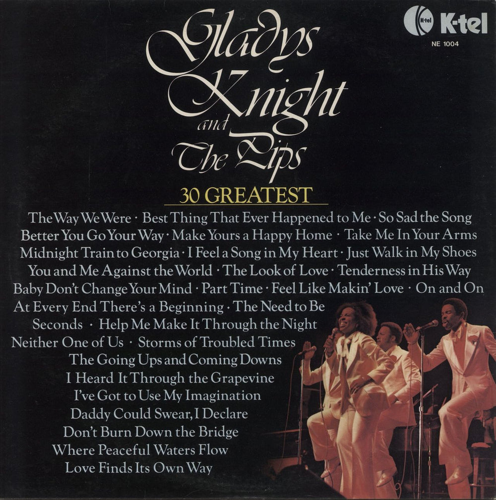 Gladys Knight & The Pips 30 Greatest UK 2-LP vinyl record set (Double LP Album)