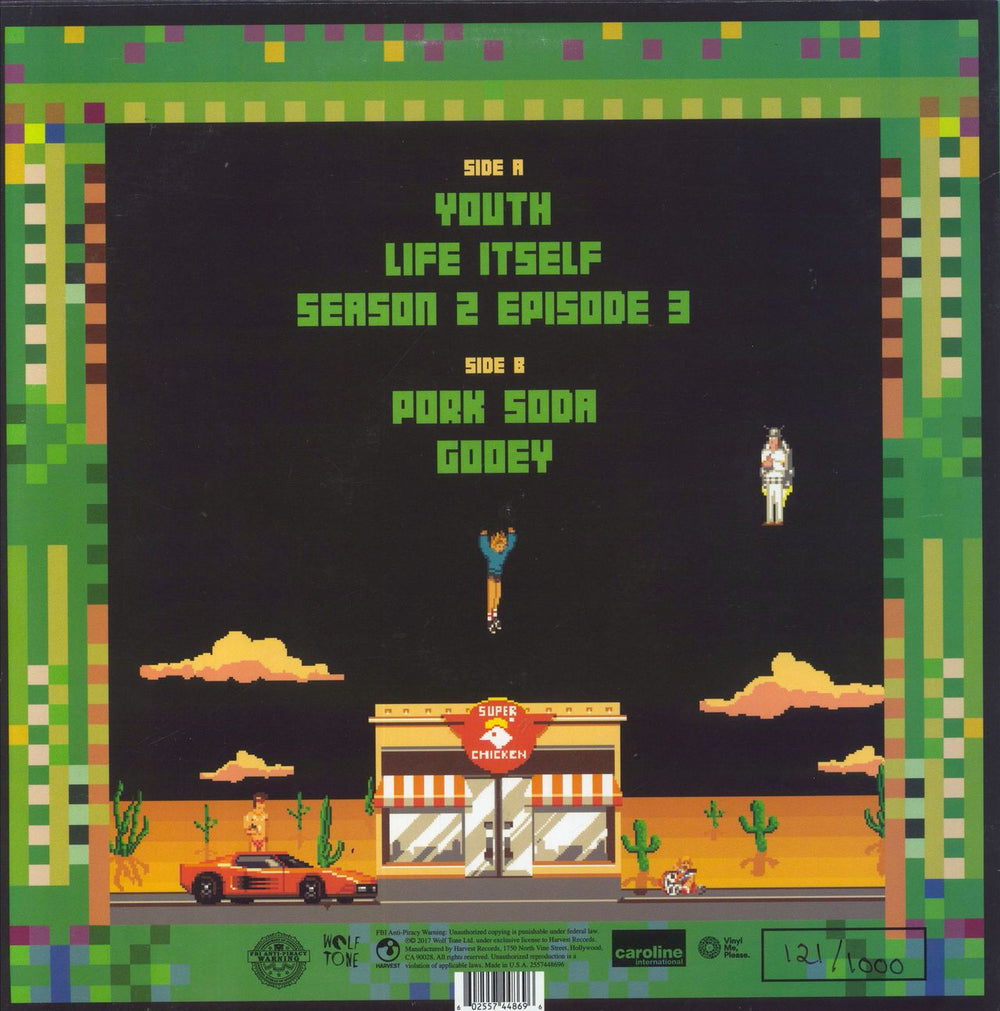 Glass Animals Spotify Live + Signed Insert US 12" vinyl single (12 inch record / Maxi-single)