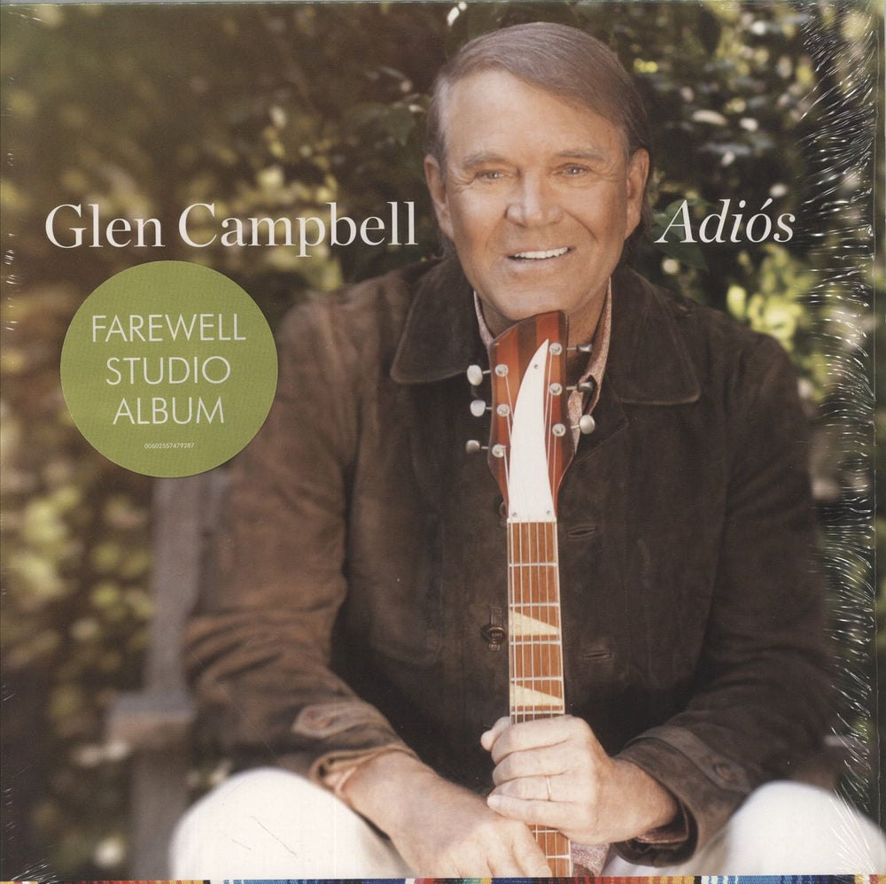 Glen Campbell Adiós UK vinyl LP album (LP record) 00602557479287