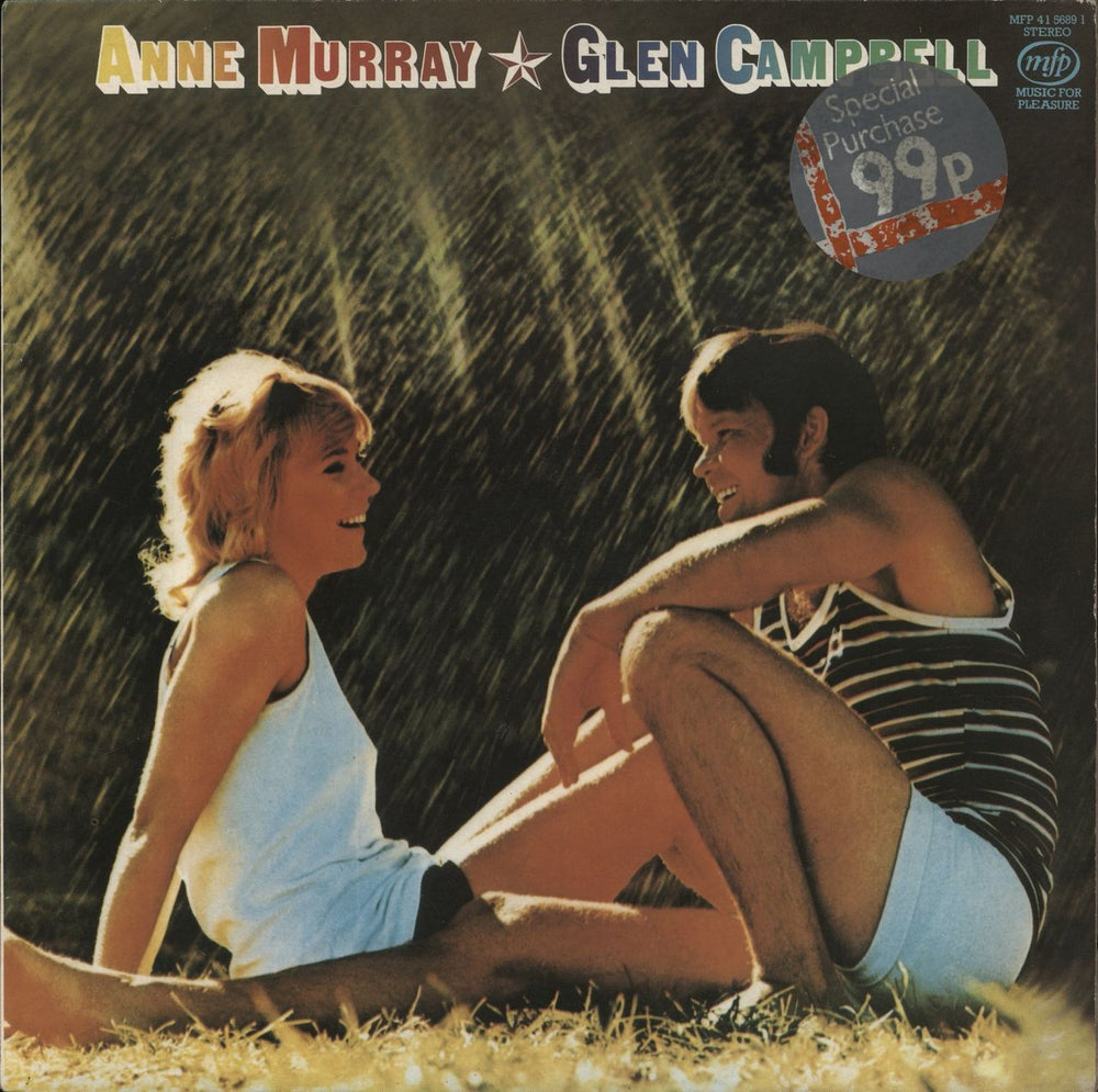 Glen Campbell Anne Murray / Glen Campbell UK vinyl LP album (LP record) MFP4156891