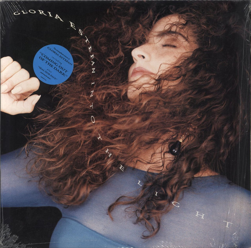 Gloria Estefan Into The Light - stickered shrink US vinyl LP album (LP record) E46988