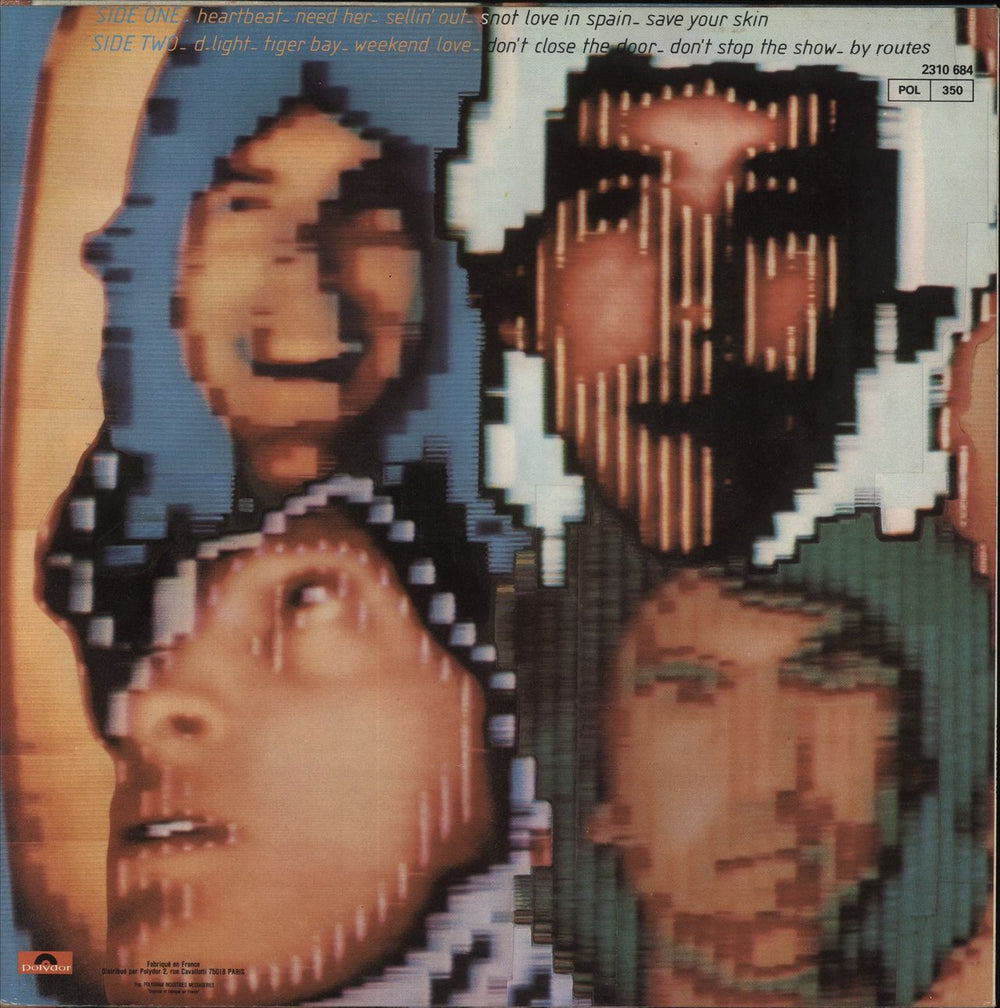 Golden Earring No Promises... No Debts French vinyl LP album (LP record)