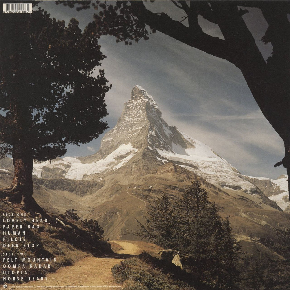 Goldfrapp Felt Mountain UK vinyl LP album (LP record) 5016025311880