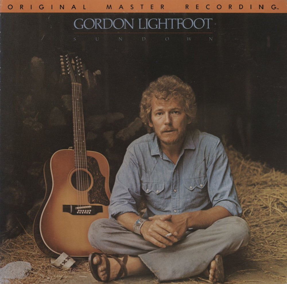 Gordon Lightfoot Sundown - Half-Speed Mastered US vinyl LP album (LP record) MFSL1-018