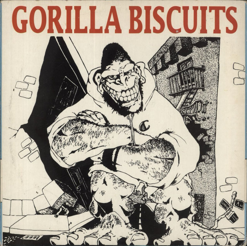 Gorilla Biscuits Gorilla Biscuits - 5th + Poster US 7" vinyl single (7 inch record / 45) REVELATION:4