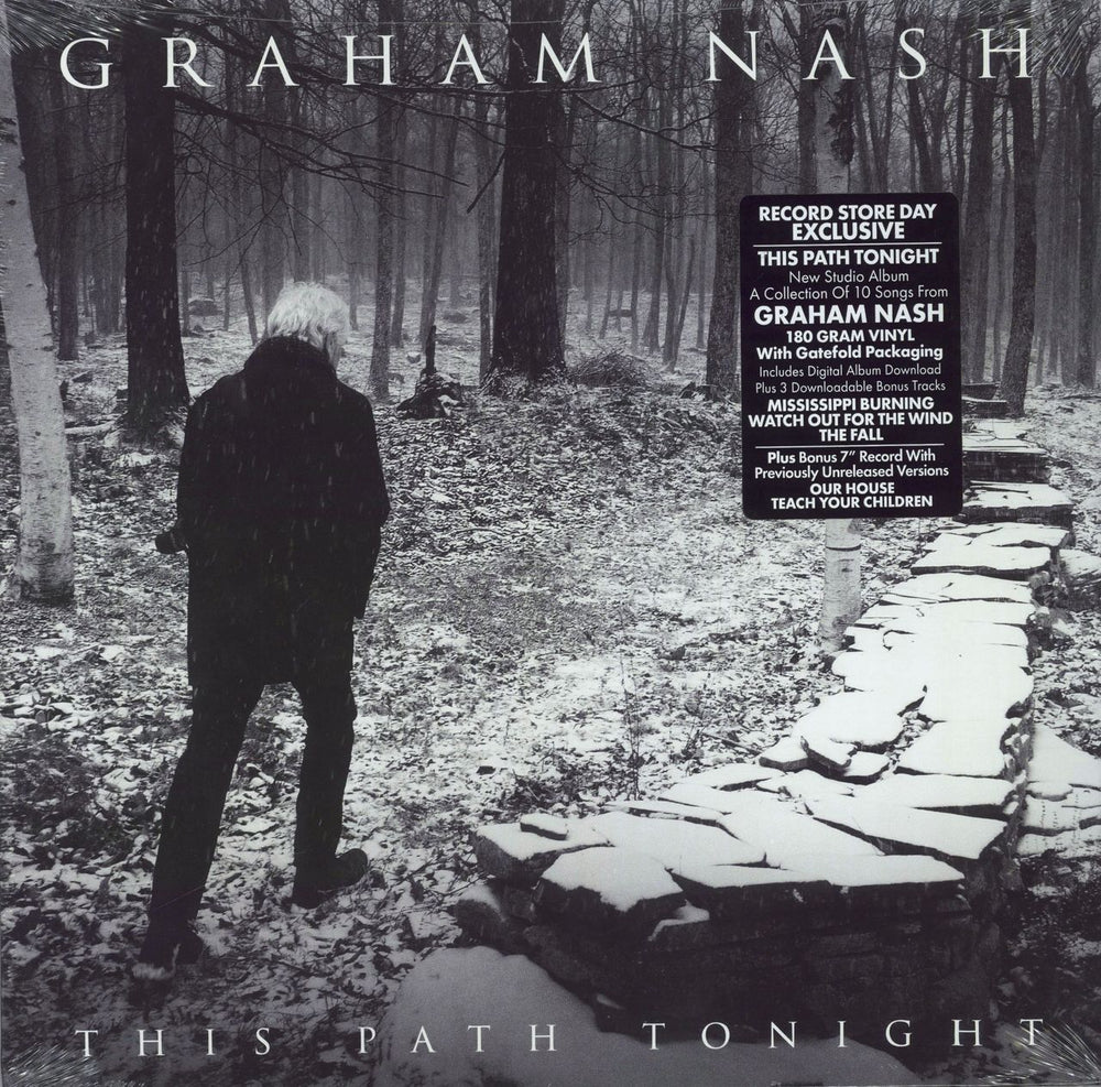 Graham Nash This Path Tonight - 180gm White Vinyl + 7" - Sealed US vinyl LP album (LP record) BCR4516-5