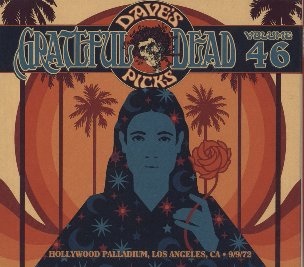 Grateful Dead Dave's Picks, Volume 46 (Hollywood Palladium, Los Angeles, CA 9/9/72) US 3-CD album set (Triple CD) R2712508