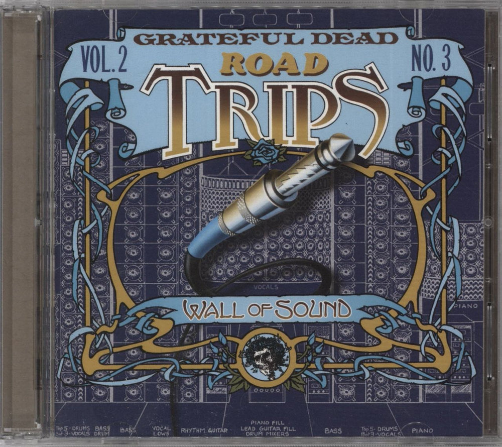 Grateful Dead Road Trips Vol. 2 No. 3: Wall Of Sound US 2 CD album set (Double CD) RGM-1208