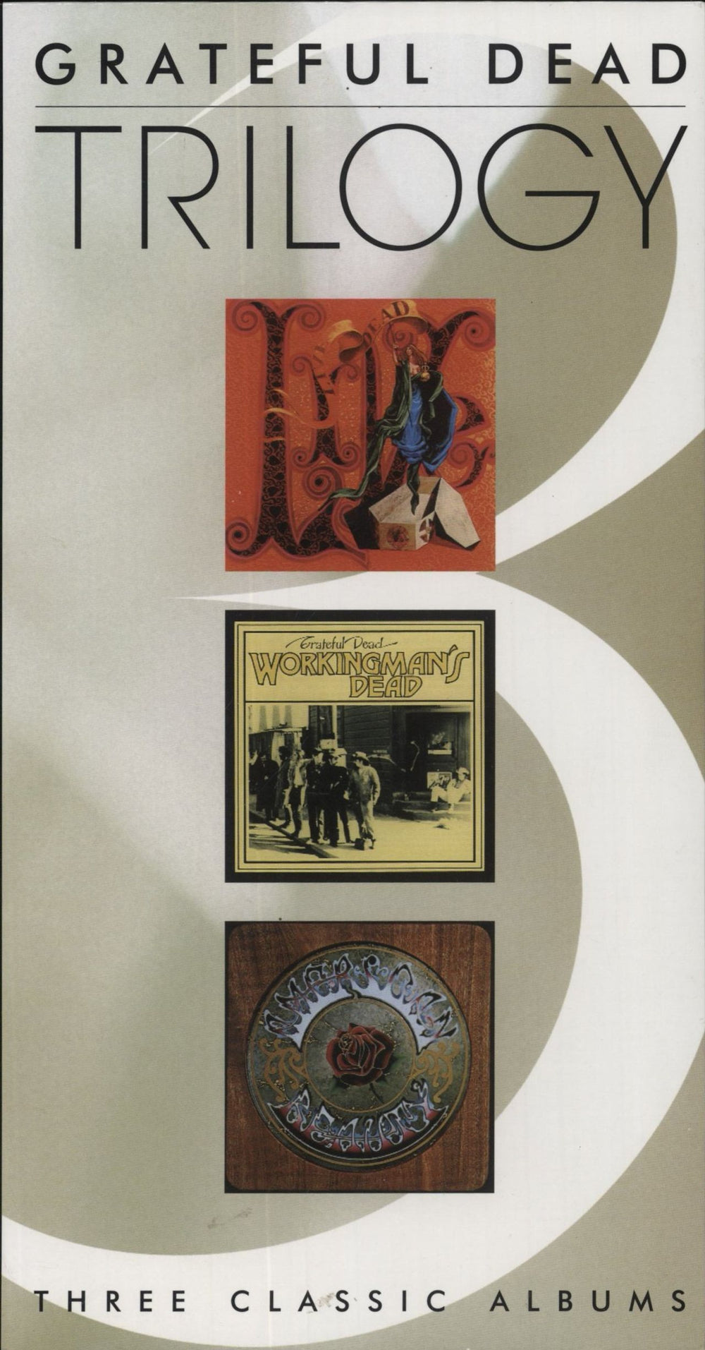 Grateful Dead Trilogy German 3-CD album set (Triple CD) 81227325220