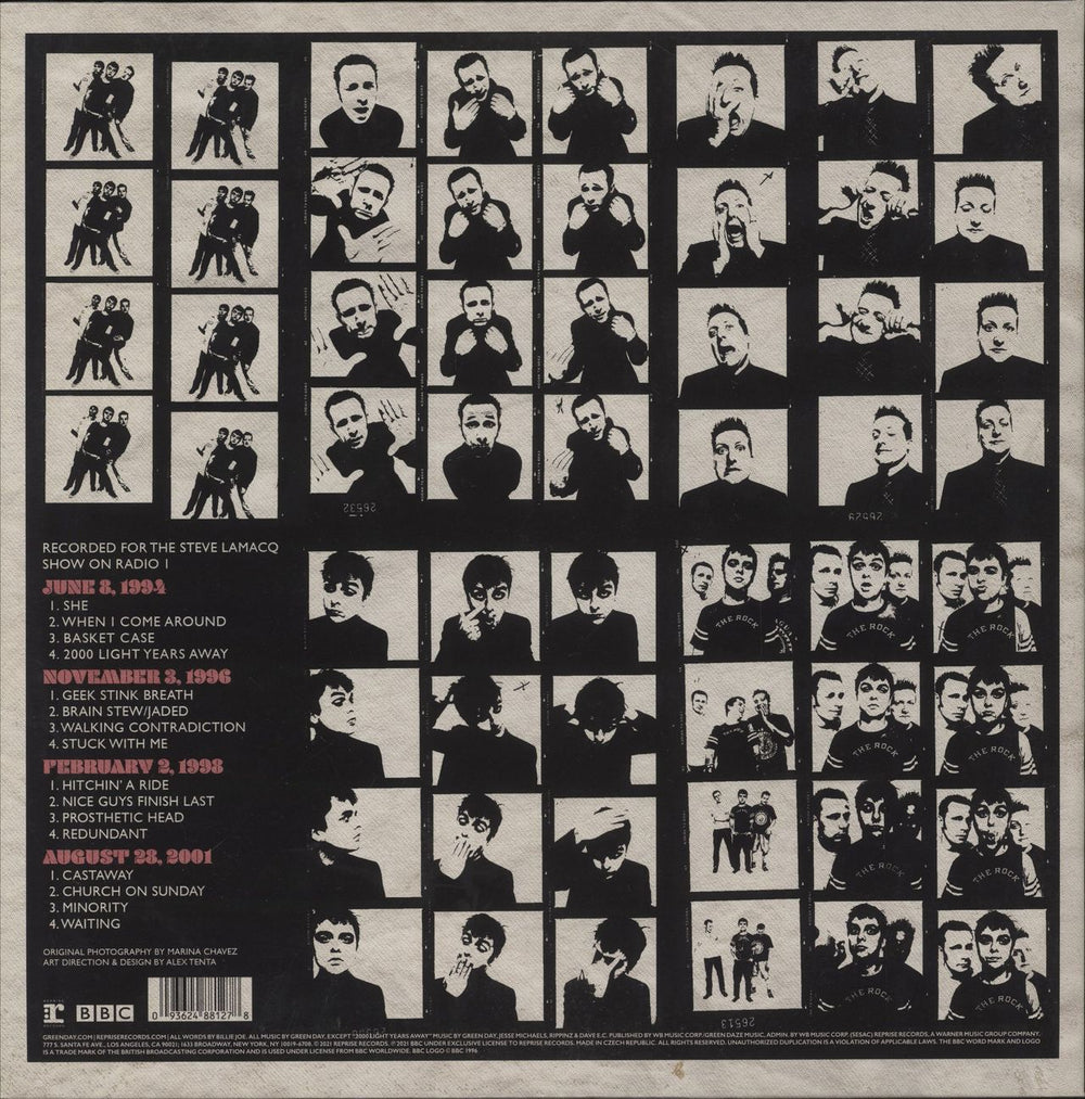 Green Day BBC Sessions US 2-LP vinyl record set (Double LP Album) 093624881278