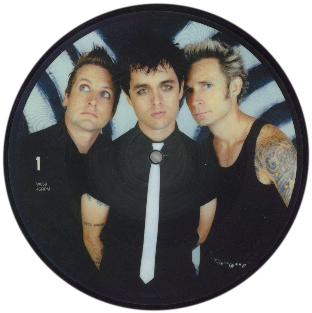 Green Day Boulevard Of Broken Dreams - EX UK 7" vinyl picture disc (7 inch picture disc single) GRN7PBO867294
