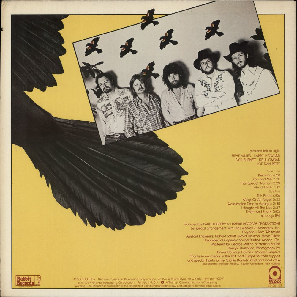 Grinderswitch Redwing US vinyl LP album (LP record)