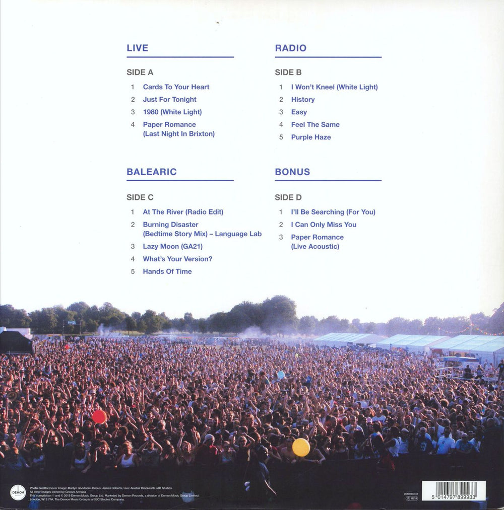 Groove Armada Twenty One - 180 Gram White Vinyl UK 2-LP vinyl record set (Double LP Album) 5014797899933